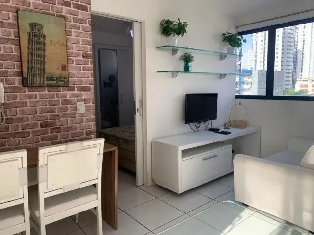 Imagem 1: Mp- Lindo Flat Mobiliado e Decorado, Quarto Separado! na Frente do Colégio santa Maria!