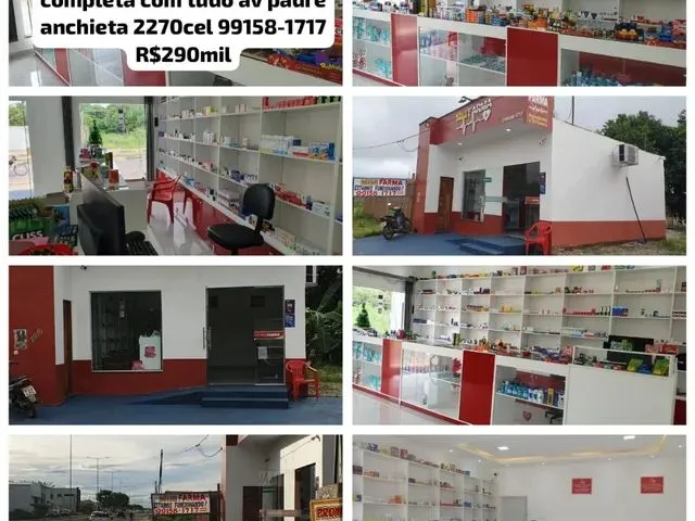 Imagem: Ponto Comercial com Farmácia Funcionando