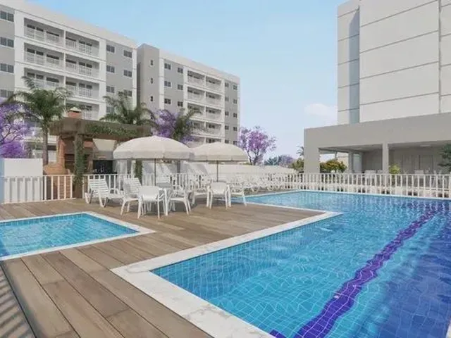 Imagem: O apartamento possui 2 Dormitórios, 2 Banheiros, 1 Vaga na