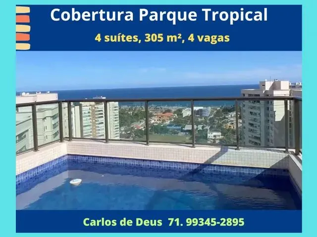 Imagem: Cobertura Parque Tropical, Excelente 4 Suítes