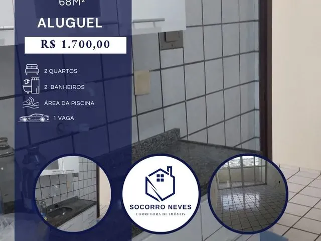 Imagem: Apartamento para Aluguel Tem 68 Metros Quadrados