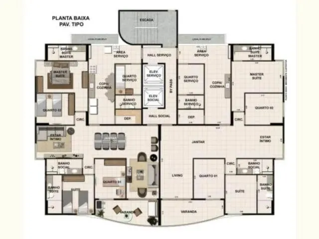Imagem 3: Jardins de Apipucos | Eleito o Melhor Apartamento 4 Quartos | 140M² Suítes