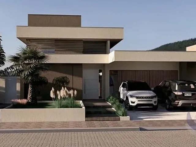 Imagem: A casa possui 4 Dormitórios, 1 Suíte, 5 Banheiros, 2
