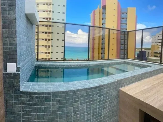 Imagem 14: Cobertura - Apartamento Totalmente Mobiliado em Ponta Negra - Três Suítes - 185M²
