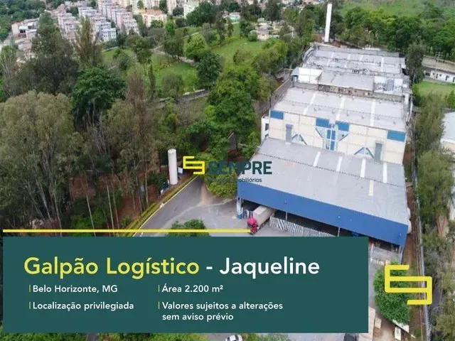 Imagem: Galpão Logístico para Alugar em Bh com