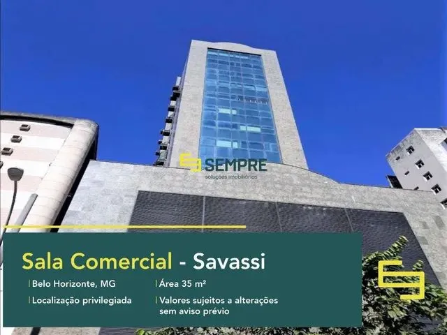 Imagem: Sala À Venda, Savassi - Belo Horizonte/Mg