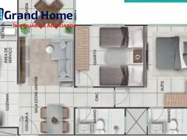 Imagem 3: Apartamento 2 Quartos em Praia de Itaparica