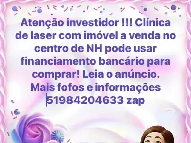 Imagem: Clínica de Estética a Laser com Imóvel