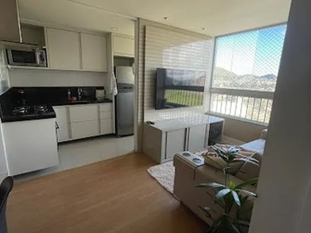 Imagem 1: 2 Dormitórios * Banheiro * Sala * Cozinha * Área de Serviço * Varanda * Cód: 22258 M