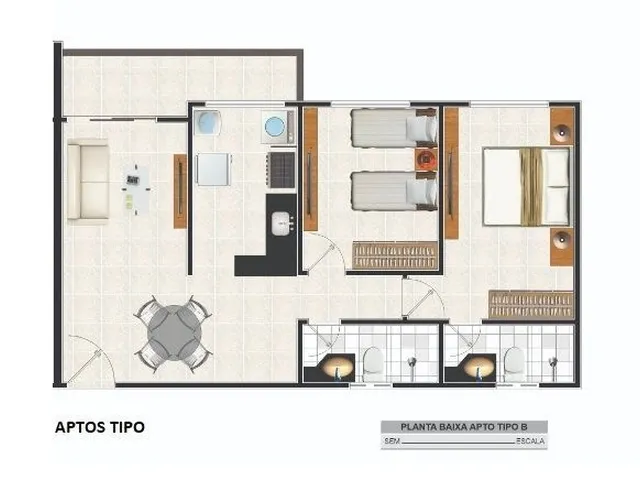 Imagem 6: Apartamento na Caucaia (Cód0053)