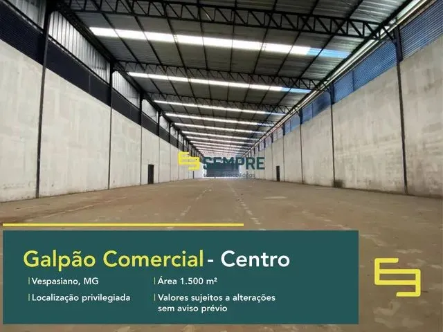 Imagem 1: Galpão para Alugar no Centro de Vespasiano