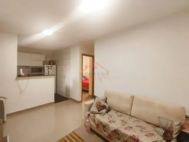 Imagem 1: Apartamento 2 Quartos, Elevador, 1 Vaga de Garagem, Condomínio com Área de Lazer