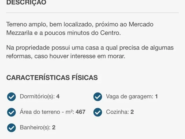 Imagem 5: Vendo Ótimo Terreno com Casa! Oportunidade Única!