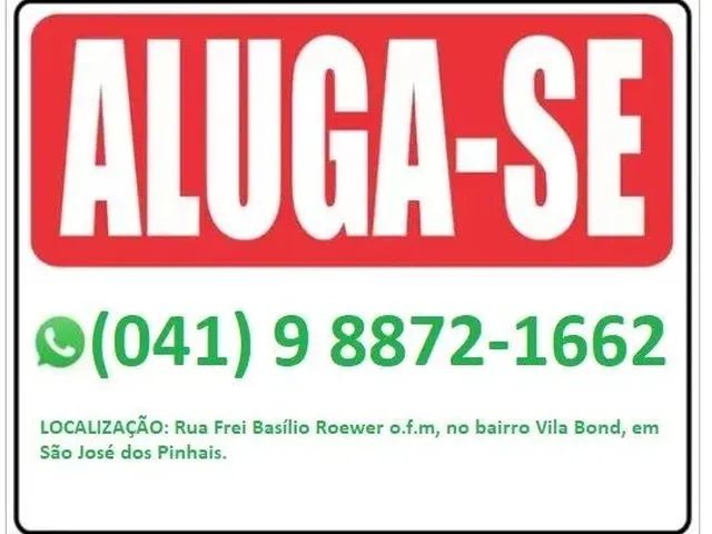 Imagem: Aluga-Se Kitnet Sjp
