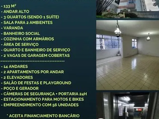 Imagem: Apto 133M², 4 Quartos (Suíte), 2 Vagas