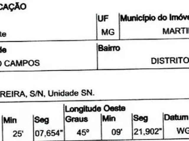 Imagem: Martinho Campos - Terreno Padrão
