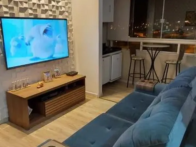 Imagem: O apartamento possui 2 Dormitórios, 1 Suíte, 2 Banheiros,