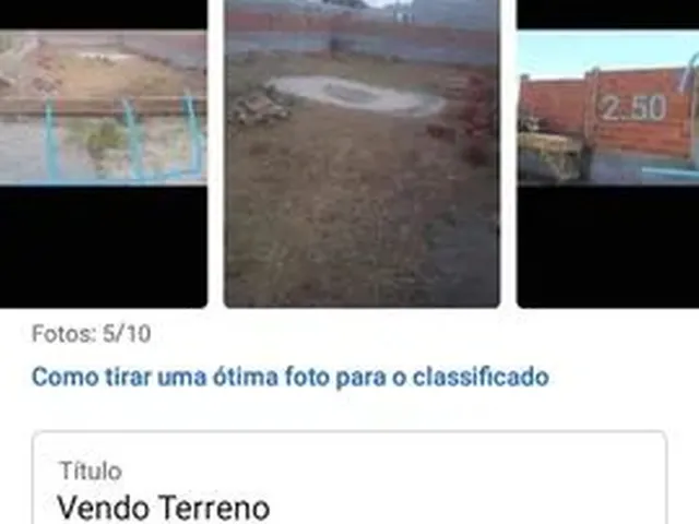Imagem: Vendo Terreno