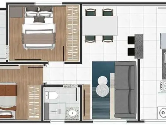 Imagem 14: Apartamento com 2 Dormitórios À Venda em Sabará