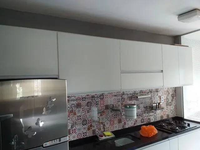 Imagem: O apartamento possui 2 Dormitórios, 1 Banheiro, 1 Vaga na