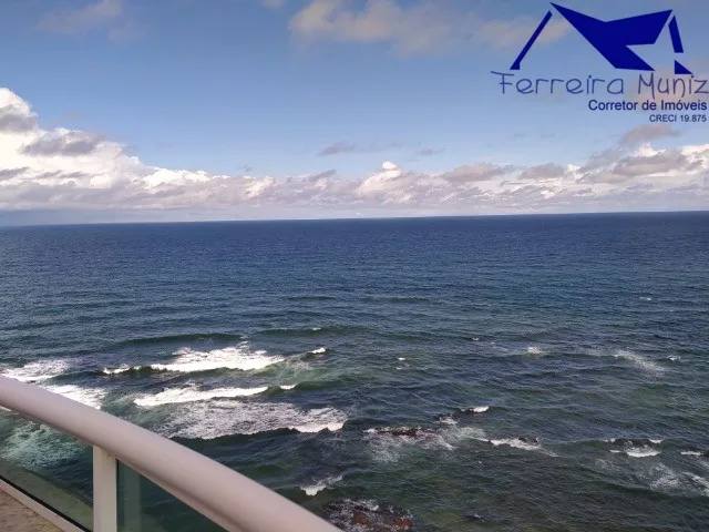 Imagem 1: Quarta e Sala na Pituba com Varanda Vista Mar