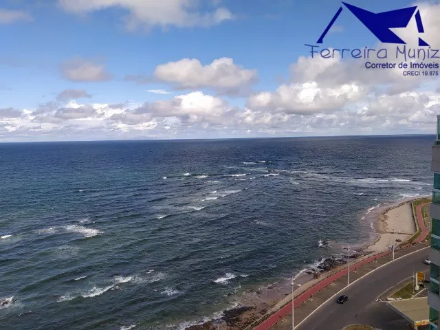 Imagem 9: Quarta e Sala na Pituba com Varanda Vista Mar