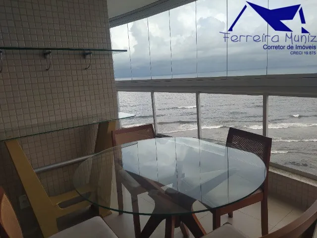 Imagem 8: Quarta e Sala na Pituba com Varanda Vista Mar