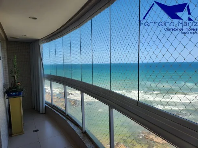 Imagem 16: Quarta e Sala na Pituba com Varanda Vista Mar