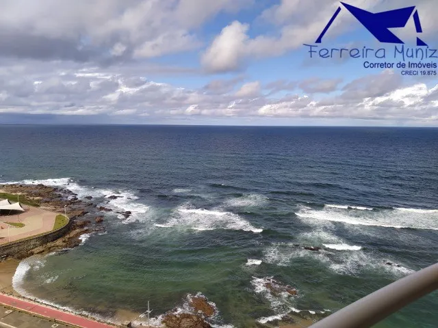 Imagem 10: Quarta e Sala na Pituba com Varanda Vista Mar