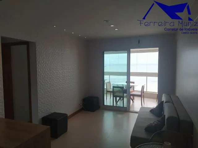 Imagem 3: Quarta e Sala na Pituba com Varanda Vista Mar