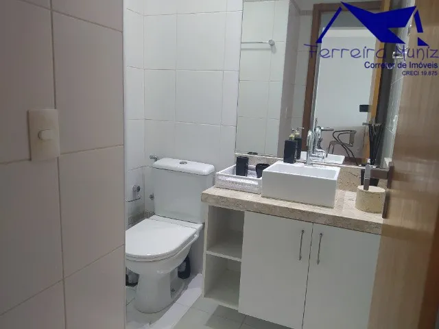 Imagem 4: Quarta e Sala na Pituba com Varanda Vista Mar