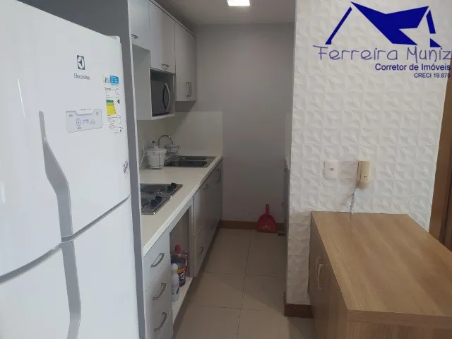 Imagem 7: Quarta e Sala na Pituba com Varanda Vista Mar