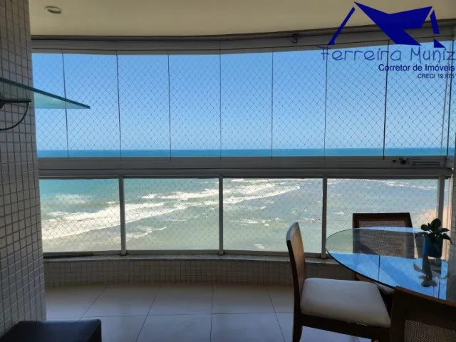 Imagem 13: Quarta e Sala na Pituba com Varanda Vista Mar