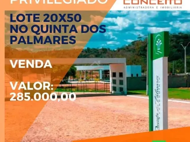 Imagem: Lote Privilegiado Localizado na Parte Mais