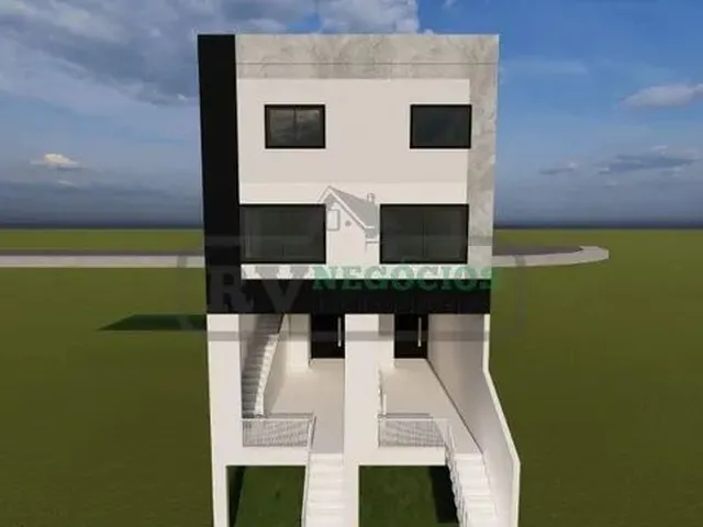 Imagem 2: )(- Oportunidade! Bela Casa Triplex em Construção com 3 Quartos em Bairro Terras Altas