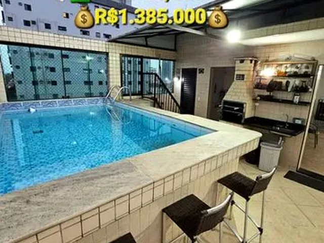 Imagem: 4 Suítes! Piscina Privativa! 220M²! Elevador