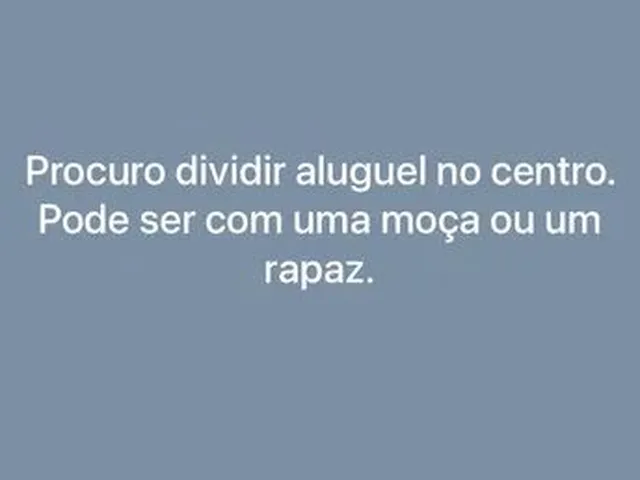 Imagem: Procuro Uma Pessoa para Dividir Aluguel