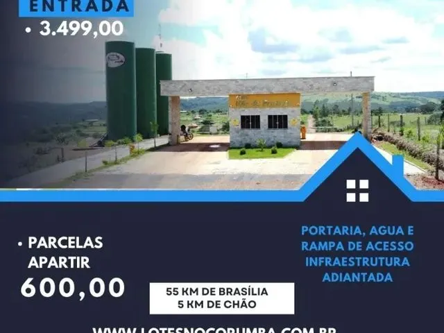 Imagem 1: Lotes À Venda em Corumbá Iv: com Parcelas a Partir de 600,00 Sem Burocracia