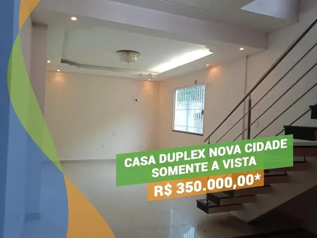 Imagem: Casa Duplex 3 Suítes Nova Cidade