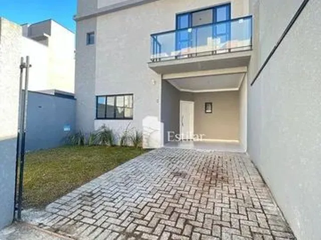 Imagem 1: Sobrado com 03 Suite (01 Suite) e 02 Vagas no Boneca do Iguaçu, São José dos Pinhais