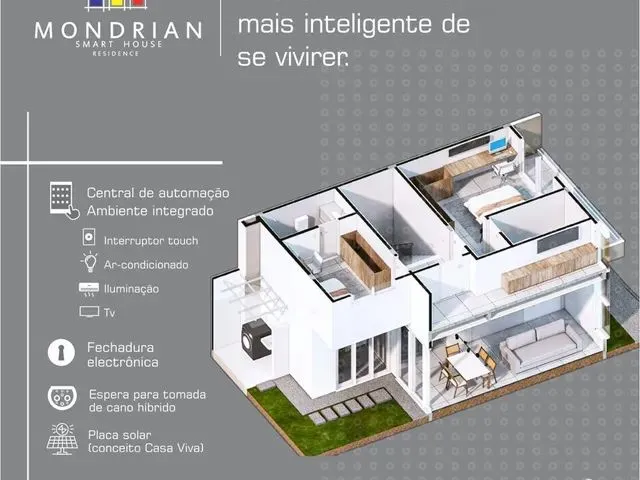 Imagem 2: Casas Inteligenstes Top de 3 Suítes na Planta, Próximo a Rua da Yamada (P. Bruno Secchi