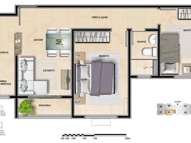 Imagem 6: Apartamento no Spazio Soberano