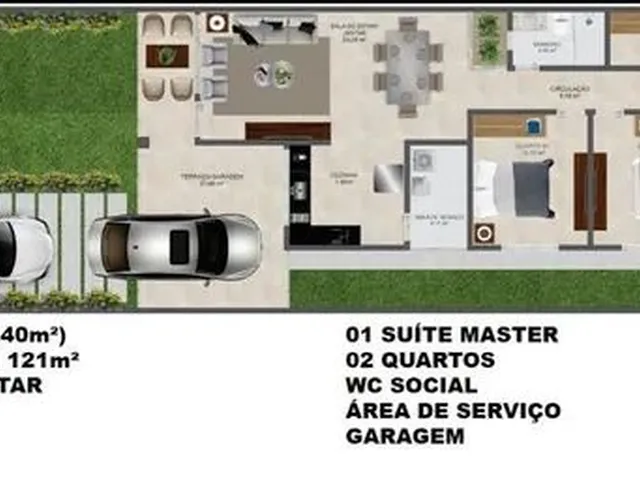 Imagem 2: Nelson Garcia Vende Casa Araçagy 3 Quartos