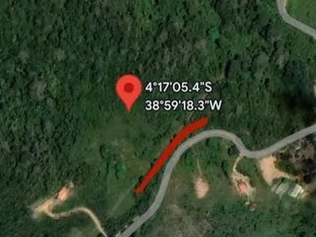Imagem 3: Terreno de 6.7 Hectares com Vista da Serra de Guaramiranga, 10Km do Centro de Guara. com A