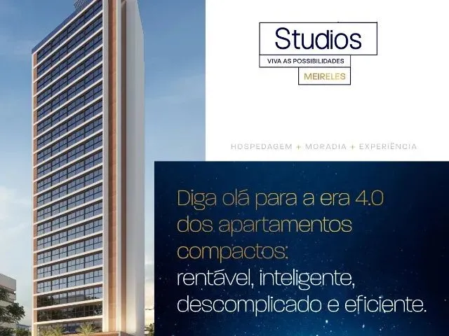 Imagem: O apartamento possui 1 Dormitório, 1 Banheiro, 1 Vaga na