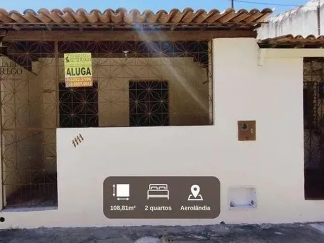 Imagem 1: Ca775 - Aluga-Se Casa na Aerolândia