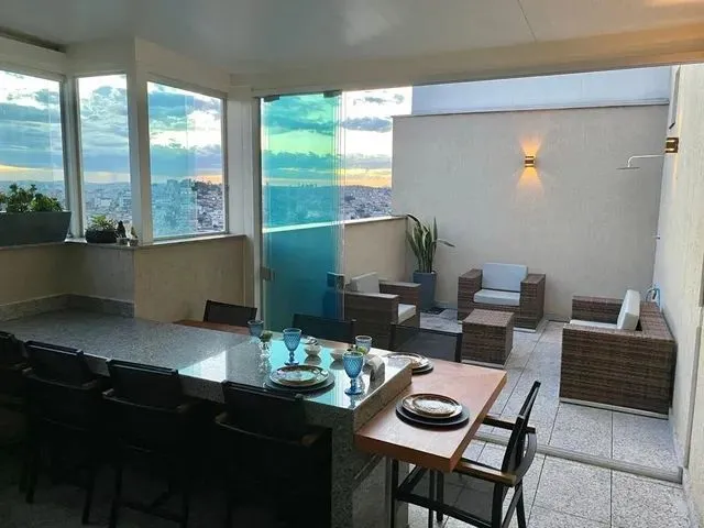 Imagem 1: Cobertura para Aluguel, 3 Quartos, 1 Suíte, 3 Vagas, Graça - Belo Horizonte/Mg