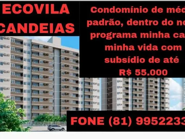 Imagem: Lindo Apt. Em Candeias 2 Quartos 1 Suíte
