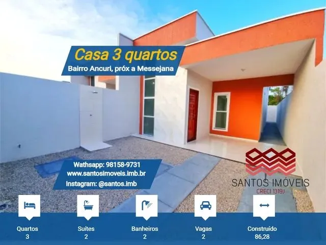 Imagem: Si Casa para Venda, em Ancuri, Próx a