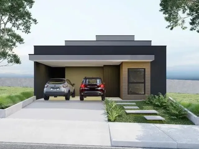 Imagem: A casa em condomínio possui 3 Dormitórios, 3 Suítes, 5